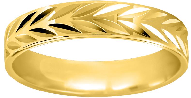 195J40 - Rings - 18CT YELLOW GOLD