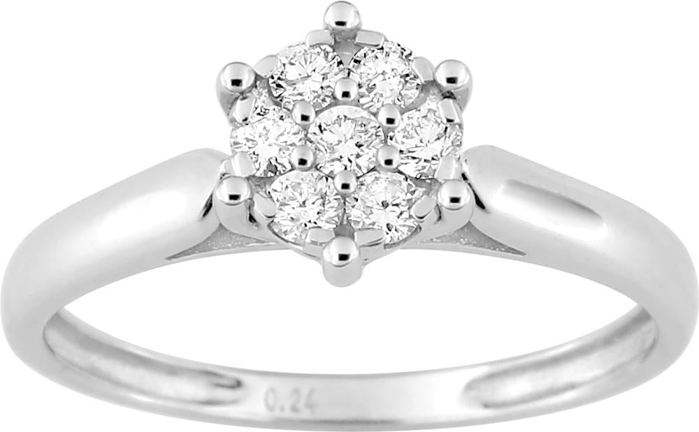 1.129.31 - Rings - 18CT WHITE GOLD