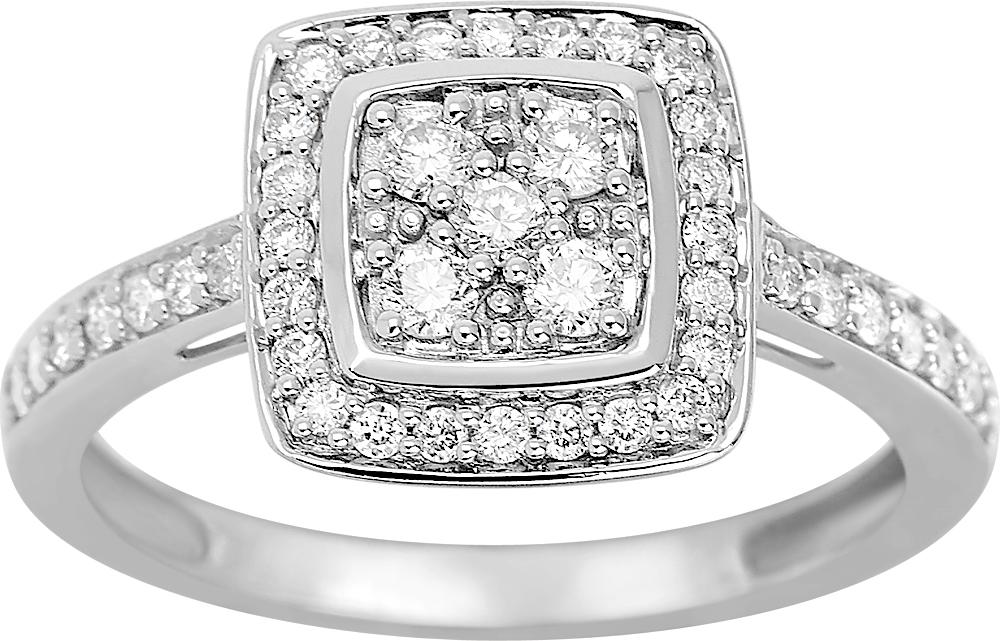 1.1421.31 - Rings - 18CT WHITE GOLD