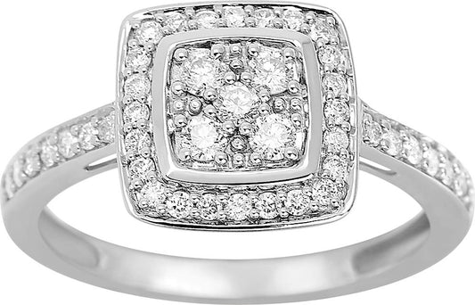 1.1421.31 - Rings - 18CT WHITE GOLD