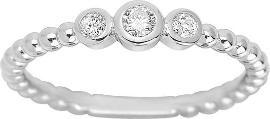 1.1670.31 - Rings - 18CT WHITE GOLD