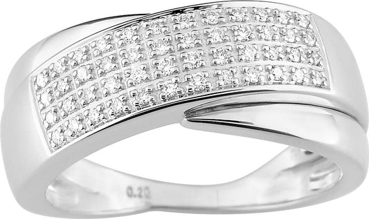 1.847.31 - Rings - 18CT WHITE GOLD
