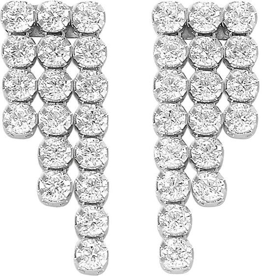 293072.Z1 - Earrings - 9CT WHITE GOLD
