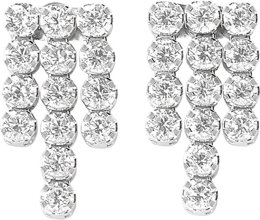 293074.Z1 - Earrings - 9CT WHITE GOLD