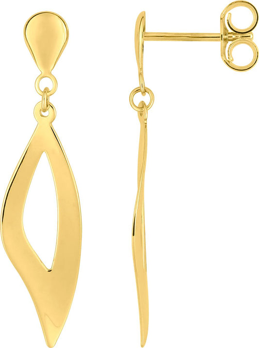 297165.00 - Earrings - 9CT YELLOW GOLD