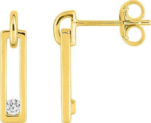 297172.Z0 - Earrings - 9CT YELLOW GOLD