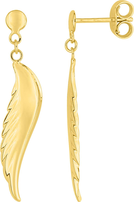 297176.00 - Earrings - 9CT YELLOW GOLD