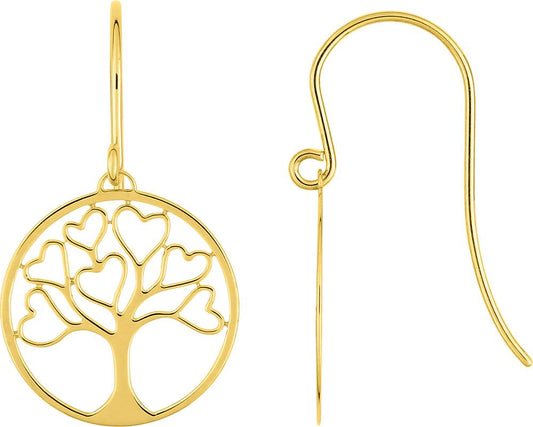 297181.00 - Earrings - 9CT YELLOW GOLD