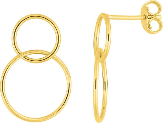 297196.00 - Earrings - 9CT YELLOW GOLD