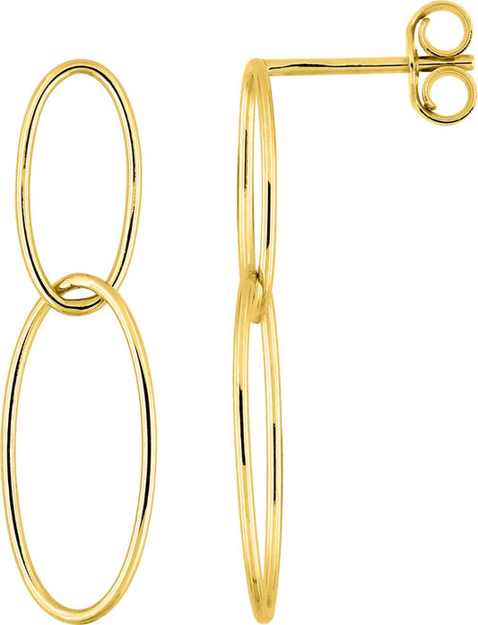 297197.00 - Earrings - 9CT YELLOW GOLD
