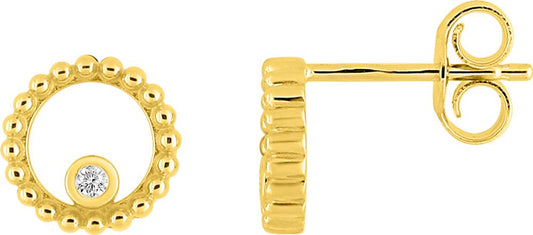 297202.Z0 - Earrings - 9CT YELLOW GOLD