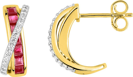 297234.R3 - Earrings - 9CT YELLOW GOLD