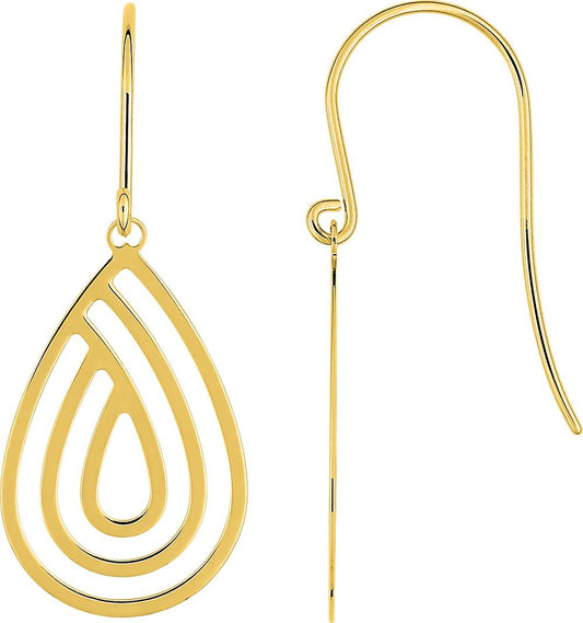 297235.00 - Earrings - 9CT YELLOW GOLD