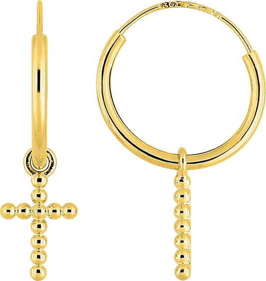 297241.00 - Earrings - 9CT YELLOW GOLD