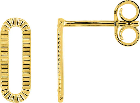 297246.00 - Earrings - 9CT GOLD