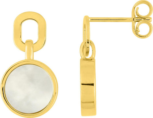 297264.00 - Earrings - 9CT YELLOW GOLD