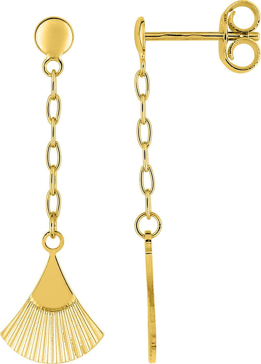 297273.00 - Earrings - 9CT YELLOW GOLD