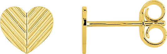 297274.00 - Earrings - 9CT YELLOW GOLD