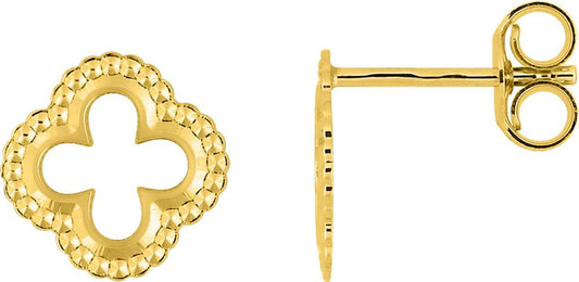297281.00 - Earrings - 9CT YELLOW GOLD