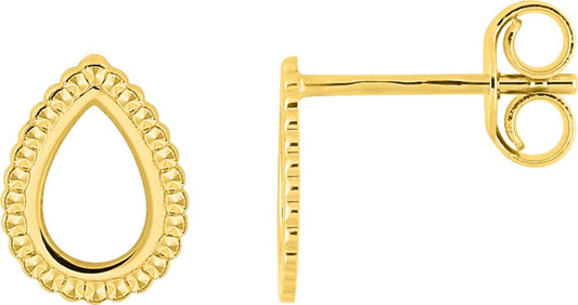 297283.00 - Earrings - 9CT YELLOW GOLD