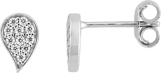 297330.Z1 - Earrings - 9CT WHITE GOLD