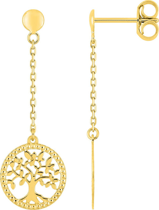 297332.00 - Earrings - 9CT YELLOW GOLD