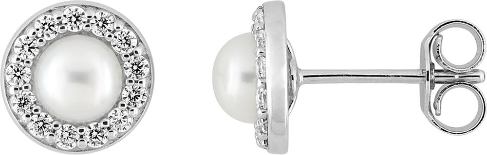 297336.P1 - Earrings - 9CT WHITE GOLD