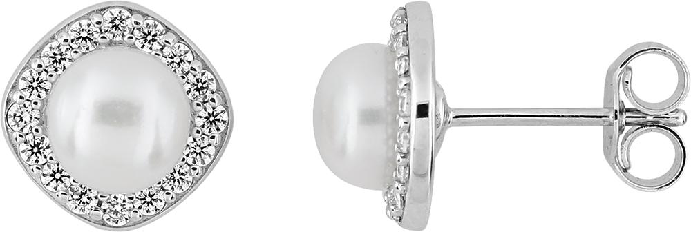 297337.P1 - Earrings - 9CT WHITE GOLD