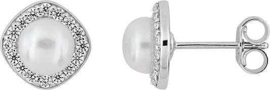 297337.P1 - Earrings - 9CT WHITE GOLD
