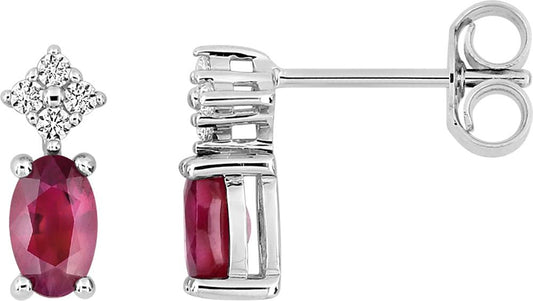 297354.R1 - Earrings - 9CT WHITE GOLD