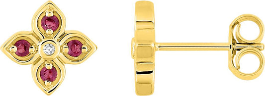 297355.R0 - Earrings - 9CT YELLOW GOLD
