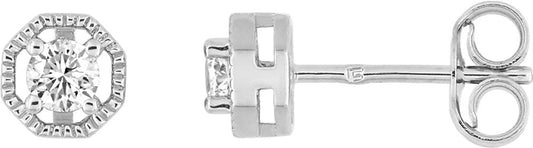 297362.Z1 - Earrings - 9CT WHITE GOLD