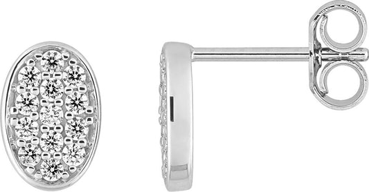297365.Z1 - Earrings - 9CT WHITE GOLD