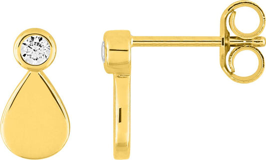 297372.Z0 - Earrings - 9CT YELLOW GOLD