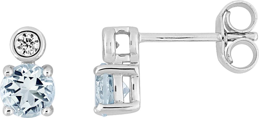 297377.M1 - Earrings - 9CT WHITE GOLD