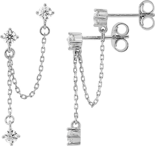 297379.Z1 - Earrings - 9CT WHITE GOLD