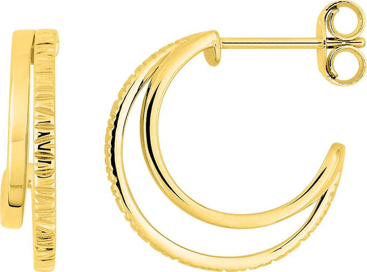 297404.00 - Earrings - 9CT YELLOW GOLD