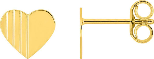 297412.00 - Earrings - 9CT YELLOW GOLD