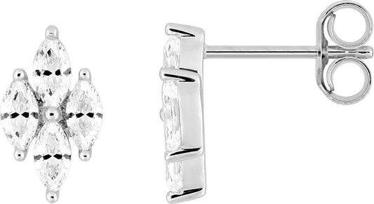 297416.Z1 - Earrings - 9CT WHITE GOLD