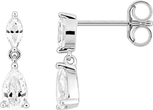 297417.Z1 - Earrings - 9CT WHITE GOLD