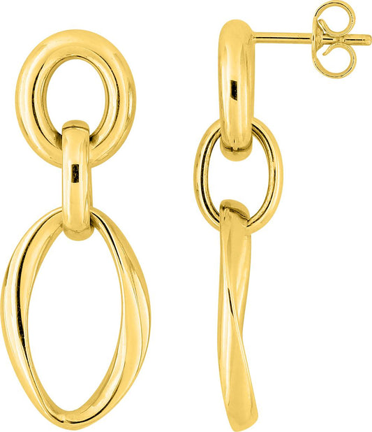 297421.00 - Earrings - 9CT YELLOW GOLD