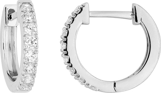 297424.Z1 - Earrings - 9CT WHITE GOLD