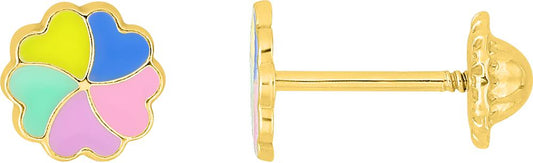 297457.00 - Earrings - 9CT YELLOW GOLD