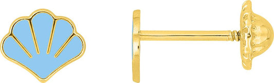297462.00 - Earrings - 9CT YELLOW GOLD