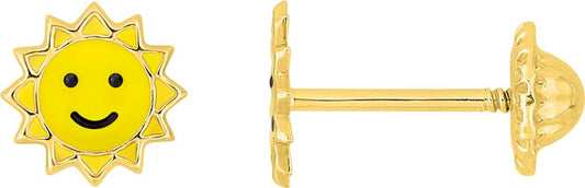 297464.00 - Earrings - 9CT YELLOW GOLD