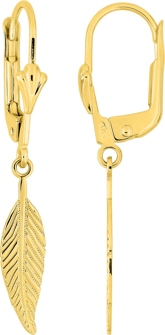 297471.00 - Earrings - 9CT YELLOW GOLD