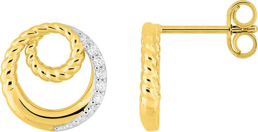 297499.43 - Earrings - 9CT YELLOW GOLD