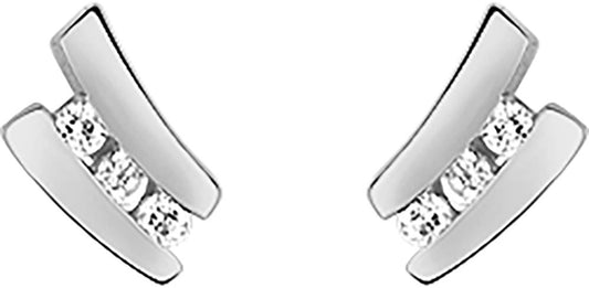 29SJ61GZ - Earrings - 9CT WHITE GOLD