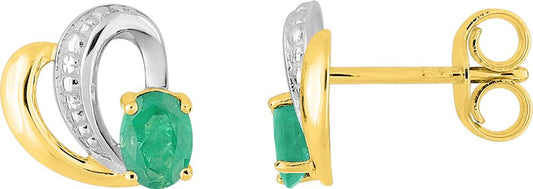 2JF10BE - Earrings - 9CT GOLD