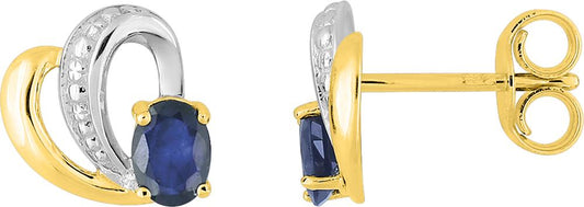 2JF10BS - Earrings - 9CT GOLD